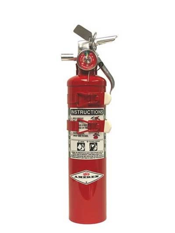 C352TS - 2.5lb Halon Anodised Aluminium Nozzle Extinguisher